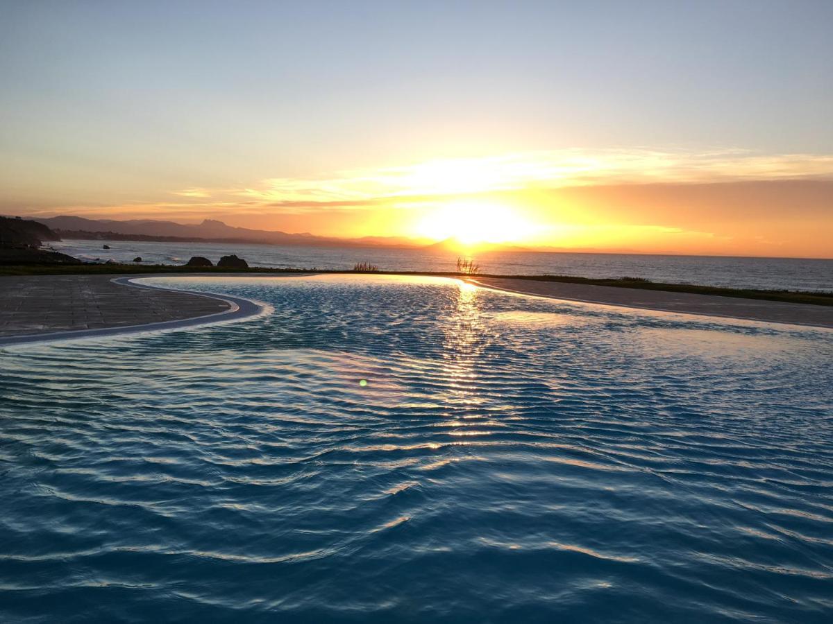 比亚里茨Petit Studio Terrasse Rez De Jardin Piscine Sur L'Ocean公寓 外观 照片