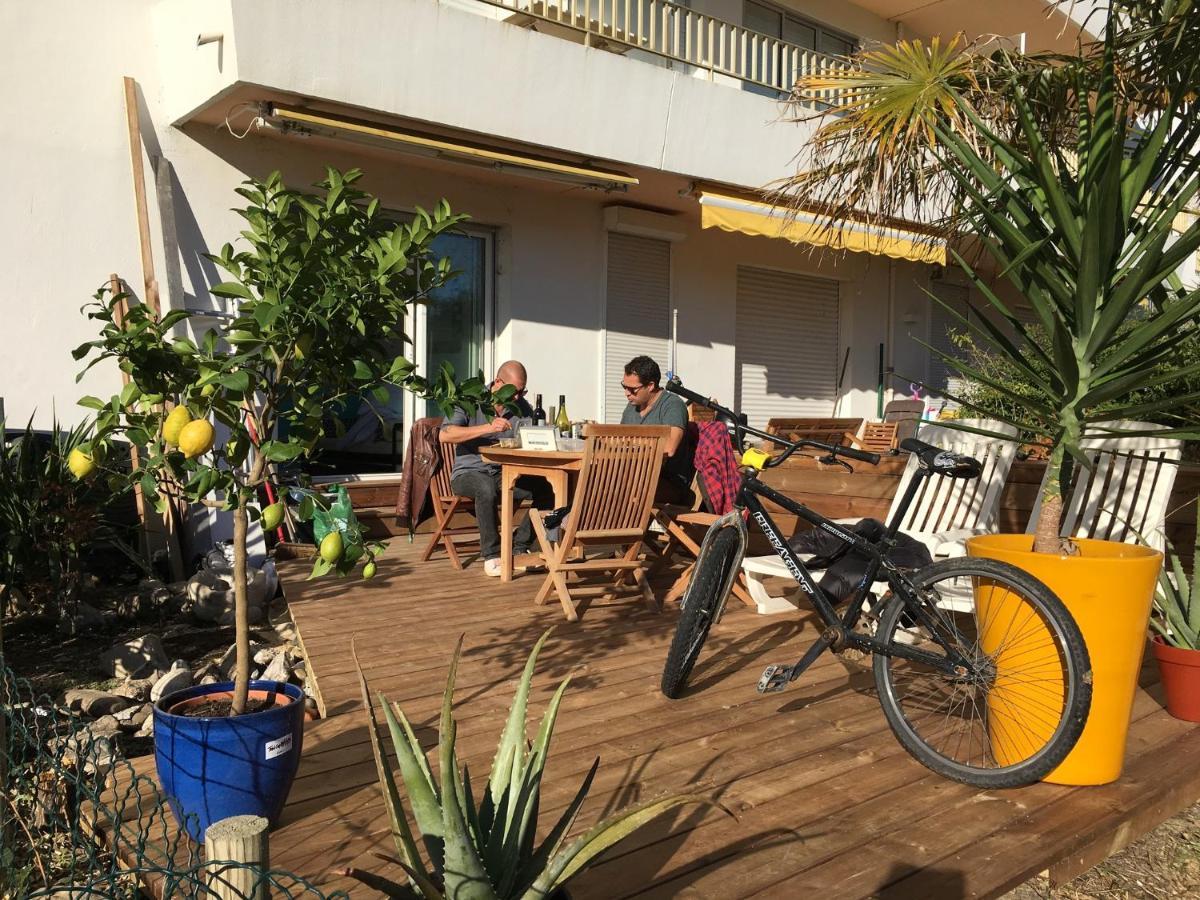 比亚里茨Petit Studio Terrasse Rez De Jardin Piscine Sur L'Ocean公寓 外观 照片